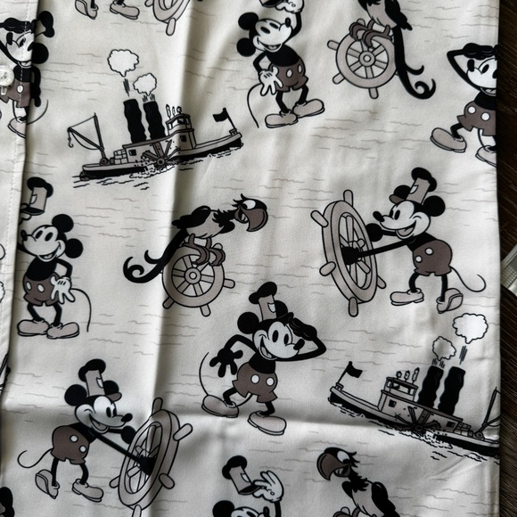 RSVLTS Steamboat Mickey Button-Up Shirt | Men’s Size Large | NWT - Picture 10 of 11